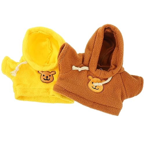 HOMOBABE 2 Stück Plüschpuppenkleidung Party Mädchen Kleidung Kostüm Kompakte Puppenkleidung Puppendeko Für Puppenkleidung Wiederverwendbare Puppenkleidung Stoff von HOMOBABE
