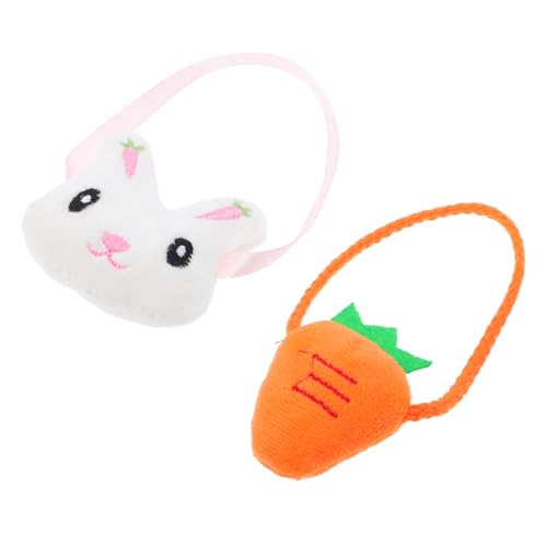 HOMOBABE 2 Stück Puppenzubehör Karikatur Puppenträger Puppentaschen Osterschmuck Für Haustiere Fotodekore Für Puppenkleidung Puppenkuriertaschen Minipuppe Für Puppe Plüsch von HOMOBABE