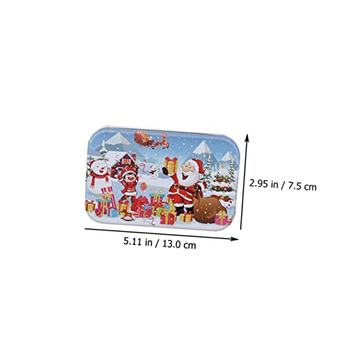 HOMOBABE 2 Stück Teiliges Weihnachts Holzpuzzle Kinderpuzzle aus Holz mit Buntem Cartoon Design Fördert Hand Auge Koordination und Kognitive Entwicklung Geeignet für Ab Jahren von HOMOBABE