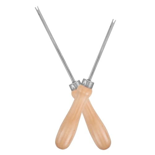 HOMOBABE 2-teiliges Effizientes Baumwoll-stopfwerkzeug Mit Ergonomischem Holzgriff, Werkzeug Zum Neuwurzeln Von Puppenhaaren, Benutzerfreundliches Puppen-füllgerät Zum Selbermachen, HOMOBABE 2-teiliges Effizientes Baumwoll-stopfwerkzeug Mit Ergonomischem Holzgriff, Werkzeug Zum Neuwurzeln Von Puppenhaaren, Benutzerfreundliches Puppen-füllgerät Zum Selbermachen, von HOMOBABE