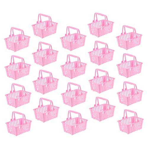 HOMOBABE 20 Stück Mini Einkaufswagen Mini Einkaufskörbe für Puppen und Rollenspiele für Altersgruppe Jahre für Kaufläden und Kreative DIY Projekte HOMOBABE 20 Stück Mini Einkaufswagen Mini Einkaufskörbe für Puppen und Rollenspiele für Altersgruppe Jahre für Kaufläden und Kreative DIY Projekte von HOMOBABE