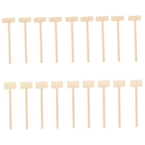 HOMOBABE 20 Stück Mini Holzhammer für Ergonomische Klopfhämmer für Muscheln Kreatives Fingerfertigkeit und Hand Augen Koordination HOMOBABE 20 Stück Mini Holzhammer für Ergonomische Klopfhämmer für Muscheln Kreatives Fingerfertigkeit und Hand Augen Koordination von HOMOBABE