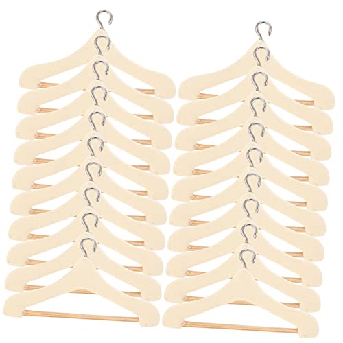 HOMOBABE 20 Stück Mini Kleiderbügel für Puppen Simulierte Kleine Kleiderbügel für Puppenbekleidung Zubehör für Puppenhaus Dekoration und Miniatur Szenen HOMOBABE 20 Stück Mini Kleiderbügel für Puppen Simulierte Kleine Kleiderbügel für Puppenbekleidung Zubehör für Puppenhaus Dekoration und Miniatur Szenen von HOMOBABE