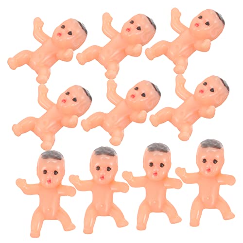 HOMOBABE 20 Stück Mini Kunststoff Babypuppen für Shower Dekoration und Kuchen Sichere und Realistische Mini Figuren für Fotorequisiten und Home Dekoration HOMOBABE 20 Stück Mini Kunststoff Babypuppen für Shower Dekoration und Kuchen Sichere und Realistische Mini Figuren für Fotorequisiten und Home Dekoration von HOMOBABE