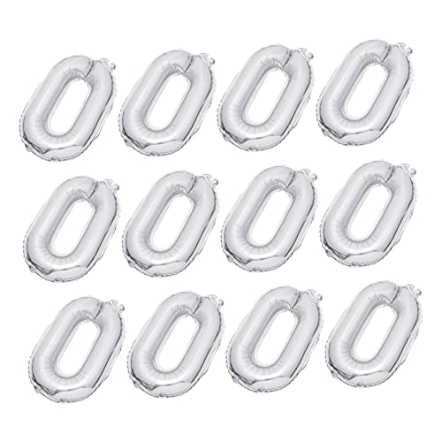 HOMOBABE 20 Stück Silberne Aluminium Folienballons Dekorative Luftballons für Geburtstagsfeiern Partys und Veranstaltungen HOMOBABE 20 Stück Silberne Aluminium Folienballons Dekorative Luftballons für Geburtstagsfeiern Partys und Veranstaltungen von HOMOBABE