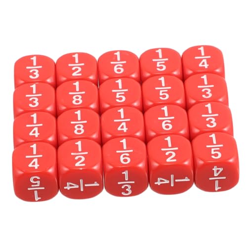 HOMOBABE 20 Stück Teiliges von Bruchwürfeln für Runde Ecken Multifunktionale Acrylwürfel zur des Bruchverständnisses Rechenfähigkeiten für Unterricht HOMOBABE 20 Stück Teiliges von Bruchwürfeln für Runde Ecken Multifunktionale Acrylwürfel zur des Bruchverständnisses Rechenfähigkeiten für Unterricht von HOMOBABE