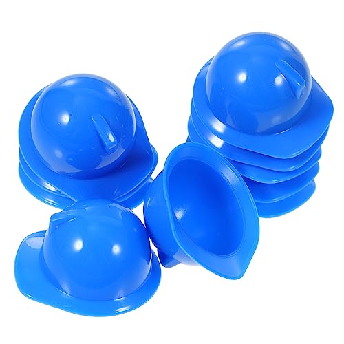 HOMOBABE 20Stücke Bauhelm für Puppen Haustiere und Dekoration für Partys Kuchen und Weinflaschen Langlebig und Vielseitig Einsetzbar von HOMOBABE
