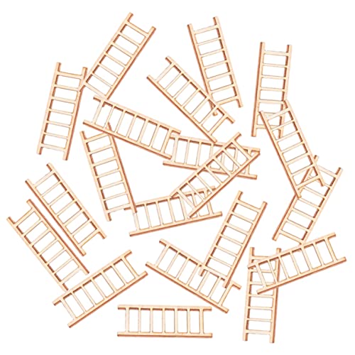 HOMOBABE 20Stücke Holzleitern für Puppenhaus Dekoration DIY Mini Hauszubehör Bonsai für Mikro Landschaften Detailreiche Mini Leitern für Kreative Spielwelten HOMOBABE 20Stücke Holzleitern für Puppenhaus Dekoration DIY Mini Hauszubehör Bonsai für Mikro Landschaften Detailreiche Mini Leitern für Kreative Spielwelten von HOMOBABE