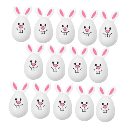 HOMOBABE 24 Stück bemalte Eier Dekorationen Hase künstlich für gefüllt Formen Neuheit geformte Ostereier leer dekorative ostereier Eier Eier Ostern Plastik Weiß HOMOBABE 24 Stück bemalte Eier Dekorationen Hase künstlich für gefüllt Formen Neuheit geformte Ostereier leer dekorative ostereier Eier Eier Ostern Plastik Weiß von HOMOBABE