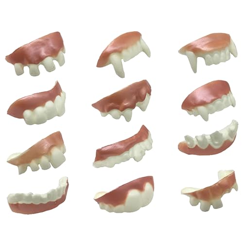HOMOBABE 24 Stück falscher Zahn Fake zähne Fake Teeth Dekoration Party Accessoires Fasching faschingsaccessoires Streich Reißzähne gefälscht Halloween Prothesenabdeckung Falsche Zähne Weiß HOMOBABE 24 Stück falscher Zahn Fake zähne Fake Teeth Dekoration Party Accessoires Fasching faschingsaccessoires Streich Reißzähne gefälscht Halloween Prothesenabdeckung Falsche Zähne Weiß von HOMOBABE