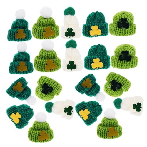 HOMOBABE 25 Stück Mini-strickmütze Mini-hüte Minihüte Zum Basteln Winzige Kitting-hüte Mini-Hut Miniaturhüte Zum Basteln St. Patty Day-Accessoires St. Paddy-mütze Garn HOMOBABE 25 Stück Mini-strickmütze Mini-hüte Minihüte Zum Basteln Winzige Kitting-hüte Mini-Hut Miniaturhüte Zum Basteln St. Patty Day-Accessoires St. Paddy-mütze Garn von HOMOBABE