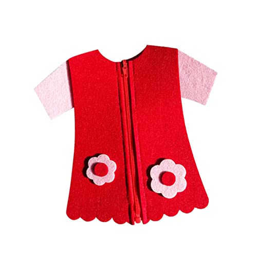 HOMOBABE 2Stücke DIY Reißverschluss für Lernspielzeug aus Nichtgewebe Frühe Bildung Kreative Kleidung Reißverschluss Design Rot Gelb HOMOBABE 2Stücke DIY Reißverschluss für Lernspielzeug aus Nichtgewebe Frühe Bildung Kreative Kleidung Reißverschluss Design Rot Gelb von HOMOBABE