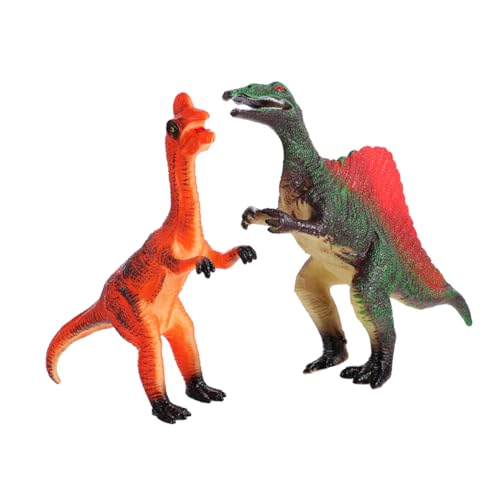 HOMOBABE 2stücke Sounding Dinosaurier Modell Spielzeug Realistisches Weiches Dinosaurier Spielzeug Mit Geräuschfunktion Geeignet Für Junge Mädchen Inklusive Spinosaurus Und von HOMOBABE