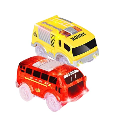 HOMOBABE 2Stücke Glühendes LED Auto für Elektrisches Spielzeugfahrzeug Kunststoffwagen für Kreativität und Sozialisation HOMOBABE 2Stücke Glühendes LED Auto für Elektrisches Spielzeugfahrzeug Kunststoffwagen für Kreativität und Sozialisation von HOMOBABE