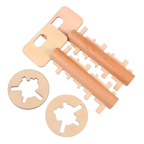 HOMOBABE 2Stücke Kongming Lock aus Holz Intelligenzspiel für Fördert Geschicklichkeit und Logisches für Eltern Junge Mädchen Interaktion HOMOBABE 2Stücke Kongming Lock aus Holz Intelligenzspiel für Fördert Geschicklichkeit und Logisches für Eltern Junge Mädchen Interaktion von HOMOBABE