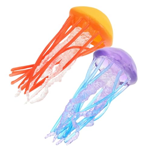 HOMOBABE 2Stücke Realistische Quallenfiguren Simulierte Quallenmodelle Aus Kunststoff Früherziehungsspielzeug Für Quallen Dekoration Für Spielzwecke HOMOBABE 2Stücke Realistische Quallenfiguren Simulierte Quallenmodelle Aus Kunststoff Früherziehungsspielzeug Für Quallen Dekoration Für Spielzwecke von HOMOBABE