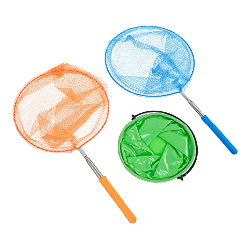 HOMOBABE 3 STÜCKE Teiliges Kinderfischernetz Teleskopnetz Orange Hellblau Grüner Falt Eimer für Insektenfangen und Spiel im Freien Geeignet für Altersgruppen HOMOBABE 3 STÜCKE Teiliges Kinderfischernetz Teleskopnetz Orange Hellblau Grüner Falt Eimer für Insektenfangen und Spiel im Freien Geeignet für Altersgruppen von HOMOBABE