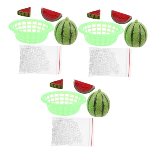HOMOBABE 3 Sets Künstliche Wassermelonenfiguren: Miniatur-kunstfrüchte Für Die Inneneinrichtung, Lebensechte Künstliche Obst-Requisiten Für Küche Und Party, Mini-Obst-Ornamente Aus HOMOBABE 3 Sets Künstliche Wassermelonenfiguren: Miniatur-kunstfrüchte Für Die Inneneinrichtung, Lebensechte Künstliche Obst-Requisiten Für Küche Und Party, Mini-Obst-Ornamente Aus von HOMOBABE
