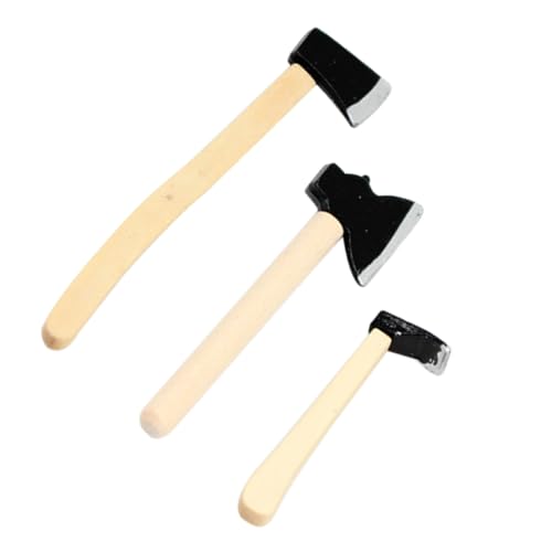 HOMOBABE 3 Stück Mini -AX -Modell Mini-Landwirtschaftsgeräte Miniatur-Gartenwerkzeugmodell Miniatur- Mikro-Gartendekore Puppen-Gartengeräte Mini-Hausgartengerät Legierung HOMOBABE 3 Stück Mini -AX -Modell Mini-Landwirtschaftsgeräte Miniatur-Gartenwerkzeugmodell Miniatur- Mikro-Gartendekore Puppen-Gartengeräte Mini-Hausgartengerät Legierung von HOMOBABE