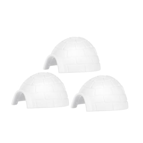 HOMOBABE 3 Stück Miniatur Modelle Realistische Eisfiguren für Puppenhaus und Sandtisch Dekoration Simulierte Ornamente für Kreative HOMOBABE 3 Stück Miniatur Modelle Realistische Eisfiguren für Puppenhaus und Sandtisch Dekoration Simulierte Ornamente für Kreative von HOMOBABE