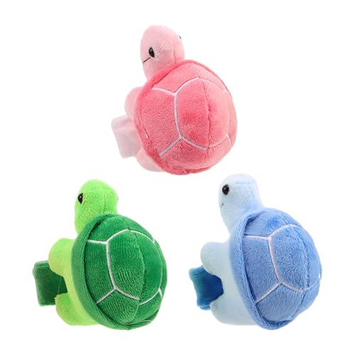 HOMOBABE 3 Stück Schildkrötenarmband Schlagarmband für Ohrfeigenarmbänder Stofftier Schlagarmbänder für Stofftieres Armband Gastgeschenke für Kindergeburtstage kurzer Plüsch HOMOBABE 3 Stück Schildkrötenarmband Schlagarmband für Ohrfeigenarmbänder Stofftier Schlagarmbänder für Stofftieres Armband Gastgeschenke für Kindergeburtstage kurzer Plüsch von HOMOBABE