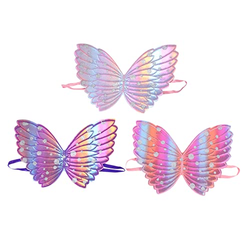 HOMOBABE 3 Stück Schmetterlingsflügel -requisiten Feenflügel Party Led Mädchen Jungs Groß Realistisch Rosa Halloween Engel Schmetterlingsflügel Engelsflügel Pilot Stoff HOMOBABE 3 Stück Schmetterlingsflügel -requisiten Feenflügel Party Led Mädchen Jungs Groß Realistisch Rosa Halloween Engel Schmetterlingsflügel Engelsflügel Pilot Stoff von HOMOBABE