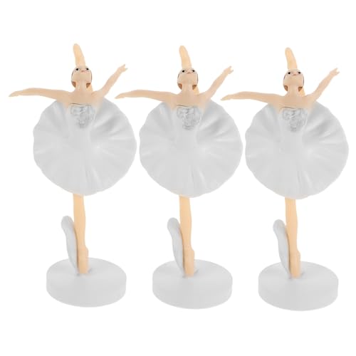 HOMOBABE 3 Stück Teiliges Ballettmädchen Figuren Tortendekoration für Geburtstagsfeiern Bezaubernde Ballerina Cake Topper für Kuchen Cupcakes und Desserts Kunstvolle Deko für Besondere HOMOBABE 3 Stück Teiliges Ballettmädchen Figuren Tortendekoration für Geburtstagsfeiern Bezaubernde Ballerina Cake Topper für Kuchen Cupcakes und Desserts Kunstvolle Deko für Besondere von HOMOBABE