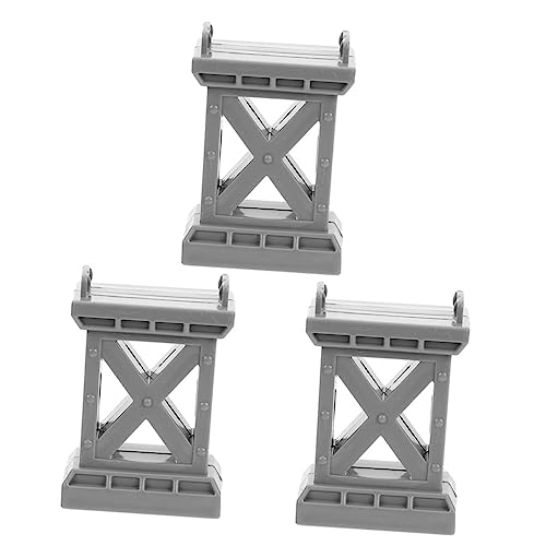 HOMOBABE 3 Stück Teiliges Set Brückenpfeiler für Eisenbahnmodelle Simulation Zug Brückenstütze aus Stapelbar Sicher für Spielzimmer und Garten HOMOBABE 3 Stück Teiliges Set Brückenpfeiler für Eisenbahnmodelle Simulation Zug Brückenstütze aus Stapelbar Sicher für Spielzimmer und Garten von HOMOBABE