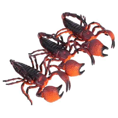 HOMOBABE 3 Stücke Teiliges Modell Realistische Insektenfiguren Bunte Detailreiche Skulpturen Pädagogisches Lernspielzeug für Garten Dekoration von HOMOBABE