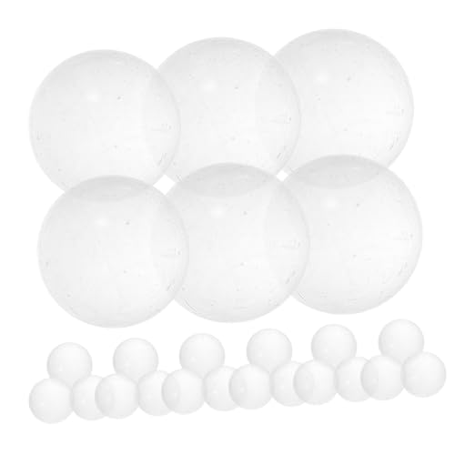 HOMOBABE 30 Stück Klare Glasmurmeln Transparentes für Garten Aquarien und DIY Projekte Große Murmeln für Kreative Bastelarbeiten und Spiele HOMOBABE 30 Stück Klare Glasmurmeln Transparentes für Garten Aquarien und DIY Projekte Große Murmeln für Kreative Bastelarbeiten und Spiele von HOMOBABE