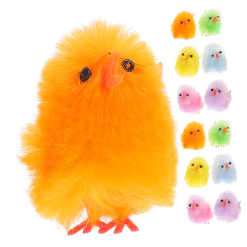 HOMOBABE 32 Stück Osterkükenspielzeug gefälschte Osterhühner Küken Dekore Hähnchen Stofftier süße Kuscheltiere Mini-Fuzzy-Küken Osterküken mini umweltfreundlicher Samt Bunt HOMOBABE 32 Stück Osterkükenspielzeug gefälschte Osterhühner Küken Dekore Hähnchen Stofftier süße Kuscheltiere Mini-Fuzzy-Küken Osterküken mini umweltfreundlicher Samt Bunt von HOMOBABE
