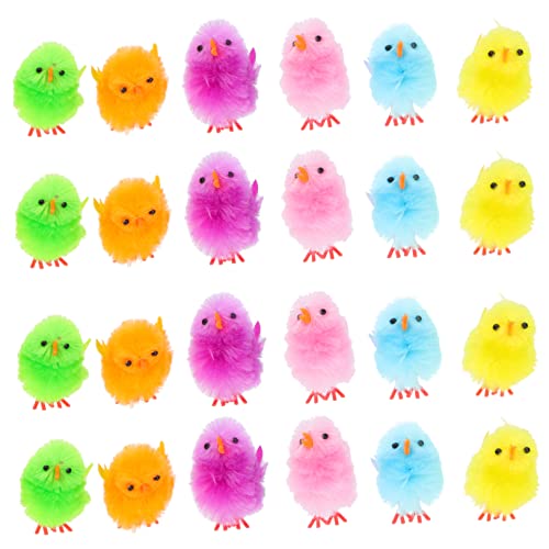 HOMOBABE 36 Stück Küken-Dekoration Küken Miniaturen Party Plüsch Chenille-Küken winzig basteln für Ostern basteln zu Ostern Küken Figur Ornament dekoratives Huhn chemische Faser HOMOBABE 36 Stück Küken-Dekoration Küken Miniaturen Party Plüsch Chenille-Küken winzig basteln für Ostern basteln zu Ostern Küken Figur Ornament dekoratives Huhn chemische Faser von HOMOBABE
