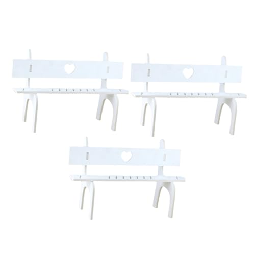 HOMOBABE 3Stücke Stuhlset für Lange Beinpuppe Hocker im Dekorativen Design für Puppenhaus und Deko Vielseitig Einsetzbar Fotostütze oder Raumdeko Schlichtem HOMOBABE 3Stücke Stuhlset für Lange Beinpuppe Hocker im Dekorativen Design für Puppenhaus und Deko Vielseitig Einsetzbar Fotostütze oder Raumdeko Schlichtem von HOMOBABE