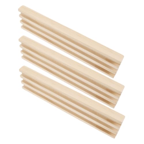 HOMOBABE 3Stücke Teiliges Domino Rack aus Holz für Mexikanisches Zugspiel Multifunktionale Halterung für Domino Karten DIY Design mit Rutschfesten Unterlagen Kreative Spiele HOMOBABE 3Stücke Teiliges Domino Rack aus Holz für Mexikanisches Zugspiel Multifunktionale Halterung für Domino Karten DIY Design mit Rutschfesten Unterlagen Kreative Spiele von HOMOBABE