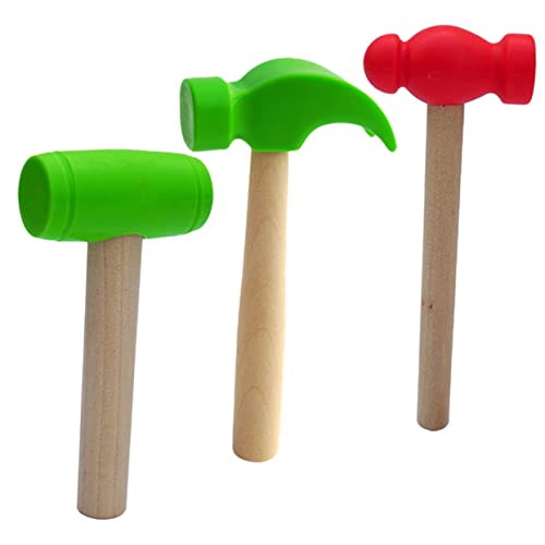 HOMOBABE 3Stücke Teiliges Hammerspielzeug für Gefälschtes Schlägelspielzeug für Spiele Lernspielzeug für Sicheres Langlebiges Material HOMOBABE 3Stücke Teiliges Hammerspielzeug für Gefälschtes Schlägelspielzeug für Spiele Lernspielzeug für Sicheres Langlebiges Material von HOMOBABE