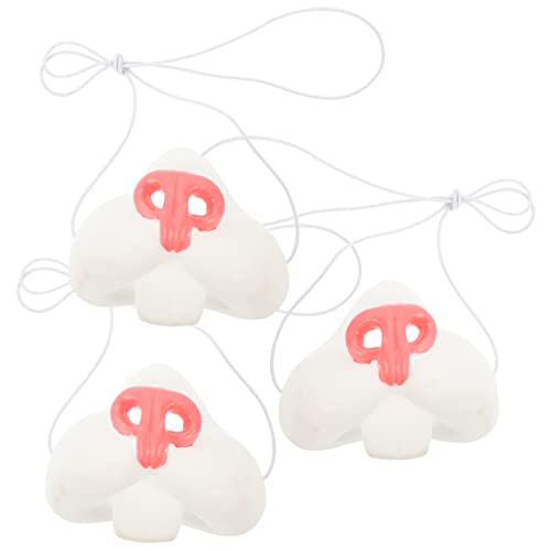 HOMOBABE 3Stücke Teiliges Kaninchennase Cosplay Requisiten für Halloween Karneval und Maskenball Hochwertige Langlebige und Sichere Materialien für Kreative und Bühnenauftritte HOMOBABE 3Stücke Teiliges Kaninchennase Cosplay Requisiten für Halloween Karneval und Maskenball Hochwertige Langlebige und Sichere Materialien für Kreative und Bühnenauftritte von HOMOBABE