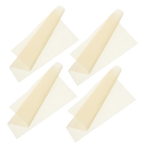 HOMOBABE 4 Blätter Trick liefert Streich Münze Tricks für Zauberer Requisiten Performance-Zubehör Zauberer liefert Gimmick-Requisiten Partyzubehör Zaubererzubehör Spielzubehör Gummi Beige von HOMOBABE