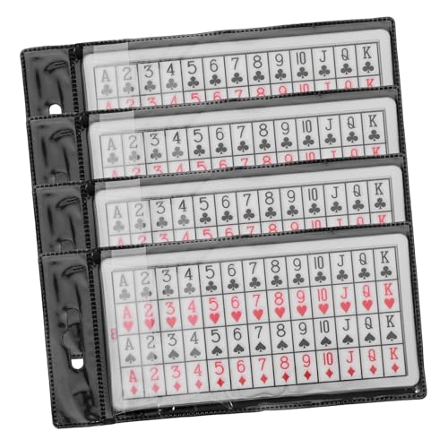 HOMOBABE 4 Sätze Magische Requisiten Gimmick-Pokerspiel Gimmick-Requisite zum Wechseln der Karte Tricks Requisiten Pokertisch-Brettspiel Party Cool Schachbrett Gimmick-Karte Deckkarten PVC HOMOBABE 4 Sätze Magische Requisiten Gimmick-Pokerspiel Gimmick-Requisite zum Wechseln der Karte Tricks Requisiten Pokertisch-Brettspiel Party Cool Schachbrett Gimmick-Karte Deckkarten PVC von HOMOBABE