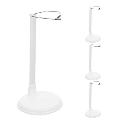 HOMOBABE 4 Stück Doll Bracket Support Tragbarer Puppenständer für Kreative Aufbewahrung Weiß für Modelle und Platzsparend und Leicht zu Transportieren HOMOBABE 4 Stück Doll Bracket Support Tragbarer Puppenständer für Kreative Aufbewahrung Weiß für Modelle und Platzsparend und Leicht zu Transportieren von HOMOBABE