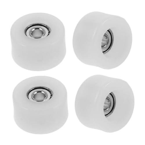 HOMOBABE 4 Stück Finger-Skateboard-räder Praktische Räder Skateboard-Lager Stabile Räder Wiederverwendbares Rad Räder Mit Lager Robustes Rad Wiederverwendbare Räder Weiß Plastik HOMOBABE 4 Stück Finger-Skateboard-räder Praktische Räder Skateboard-Lager Stabile Räder Wiederverwendbares Rad Räder Mit Lager Robustes Rad Wiederverwendbare Räder Weiß Plastik von HOMOBABE
