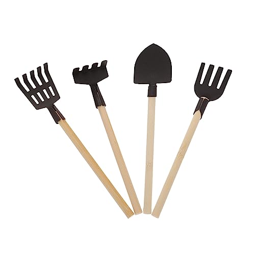HOMOBABE 4 Stück Mini Gartengeräte Set für Teiliges Set mit Schaufel Rechen und Forke Kreatives Gartenspielzeug für Mädchen und Jungen Fördert Fantasie und Kognitive Fähigkeiten HOMOBABE 4 Stück Mini Gartengeräte Set für Teiliges Set mit Schaufel Rechen und Forke Kreatives Gartenspielzeug für Mädchen und Jungen Fördert Fantasie und Kognitive Fähigkeiten von HOMOBABE