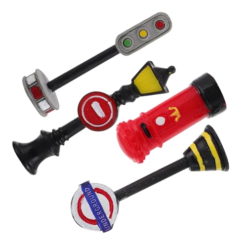 HOMOBABE 4 Stück Miniatur Szenen Modell Teiliges Straßenlampen und Briefkästen Zubehör für Sandtisch und Puppenhaus Hochwertige Langlebige Materialien für Kreative DIY Projekte HOMOBABE 4 Stück Miniatur Szenen Modell Teiliges Straßenlampen und Briefkästen Zubehör für Sandtisch und Puppenhaus Hochwertige Langlebige Materialien für Kreative DIY Projekte von HOMOBABE