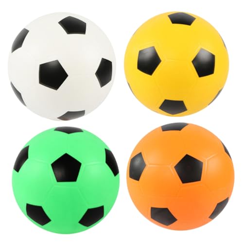 HOMOBABE 4 Stück Schaumstoff Fußballspielzeug Bouncy Ball für Outdoor Aktivitäten Leicht und Pflegeleicht Fördert Balance und Interaktion von HOMOBABE