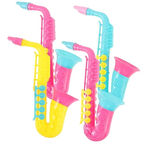 HOMOBABE 4 Stück Teiliges Kunststoff Saxophon für Lernspielzeug für Jungen und Mädchen Kreatives Musikinstrument für Geburtstagsgeschenke Leicht und Tragbar Sicheres Material HOMOBABE 4 Stück Teiliges Kunststoff Saxophon für Lernspielzeug für Jungen und Mädchen Kreatives Musikinstrument für Geburtstagsgeschenke Leicht und Tragbar Sicheres Material von HOMOBABE