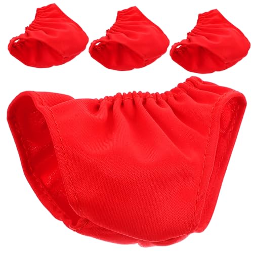 HOMOBABE 4 Stück Teiliges Puppenunterwäsche für Puppen Leichte Stoff Shorts Niedliche Unterhosen für Reborn Spielpuppen Einfach Anzuziehen Perfektes Puppenzubehör von HOMOBABE