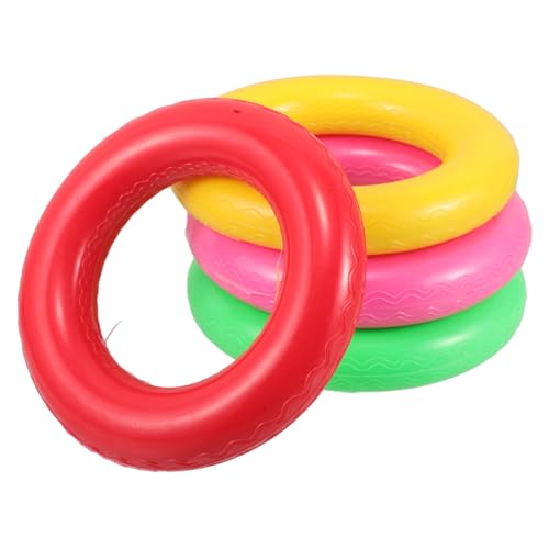 HOMOBABE 4 Stück Teiliges Sport Ringwurfspiel für Gruppenaktivitäten Bunte Wurfspielringe für Karneval und Outdoor Events für Kinderunterhaltung und Sportliche Teamspiele HOMOBABE 4 Stück Teiliges Sport Ringwurfspiel für Gruppenaktivitäten Bunte Wurfspielringe für Karneval und Outdoor Events für Kinderunterhaltung und Sportliche Teamspiele von HOMOBABE
