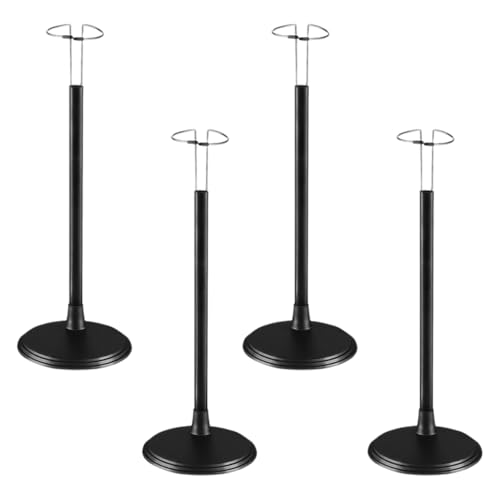 HOMOBABE 4 Stück Teiliges Verstellbarer Puppenständer aus Stabilem Material für Spielzeugfiguren und Puppen Einfach Aufzubauen und Vielseitig Einsetzbar Design Schwarz HOMOBABE 4 Stück Teiliges Verstellbarer Puppenständer aus Stabilem Material für Spielzeugfiguren und Puppen Einfach Aufzubauen und Vielseitig Einsetzbar Design Schwarz von HOMOBABE