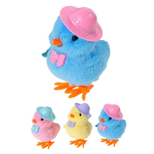 HOMOBABE 4 Stück Uhrwerk Plüschküken Mini Hasenspielzeug Für Babypuppenspielzeug Kinderspielzeug Kaninchenspielzeug Kükenspielzeug Huhn Uhrwerkspielzeug Aufziehspielzeug HOMOBABE 4 Stück Uhrwerk Plüschküken Mini Hasenspielzeug Für Babypuppenspielzeug Kinderspielzeug Kaninchenspielzeug Kükenspielzeug Huhn Uhrwerkspielzeug Aufziehspielzeug von HOMOBABE