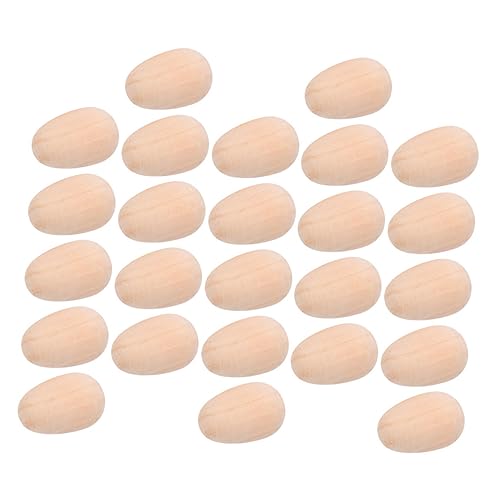 HOMOBABE 40 Stück Holz Eier Bastelset Unfertige Holzornamente für Kreative Ostereier Dekorationen für DIY Projekte Osterfeiern und Bastelaktivitäten HOMOBABE 40 Stück Holz Eier Bastelset Unfertige Holzornamente für Kreative Ostereier Dekorationen für DIY Projekte Osterfeiern und Bastelaktivitäten von HOMOBABE