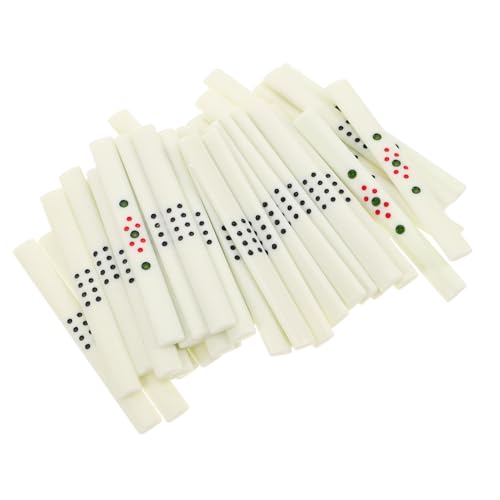 HOMOBABE 44 Stück Mahjong Punkte und Wettstäbchen für Mahjong Spiele und Wettbewerbszubehör Elegantes Design Kompatibilität Stilvolle Hochwertiges Handwerk für HOMOBABE 44 Stück Mahjong Punkte und Wettstäbchen für Mahjong Spiele und Wettbewerbszubehör Elegantes Design Kompatibilität Stilvolle Hochwertiges Handwerk für von HOMOBABE